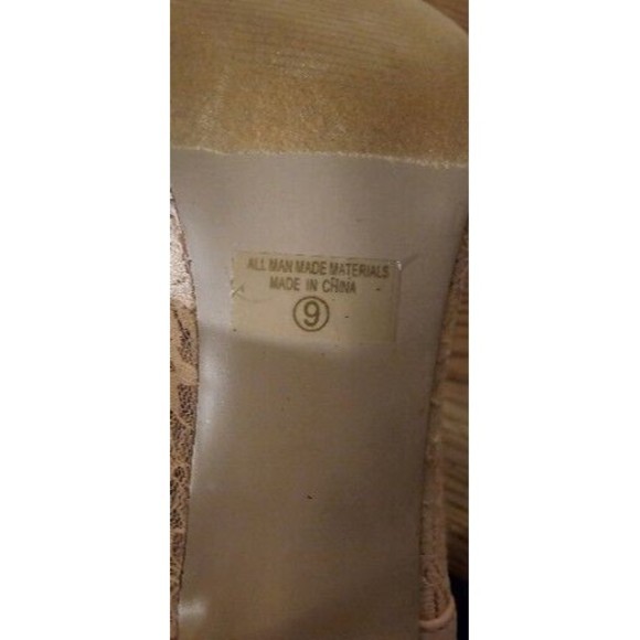 Elegant Pink Lace Women Shoes - Picture 8 of 8